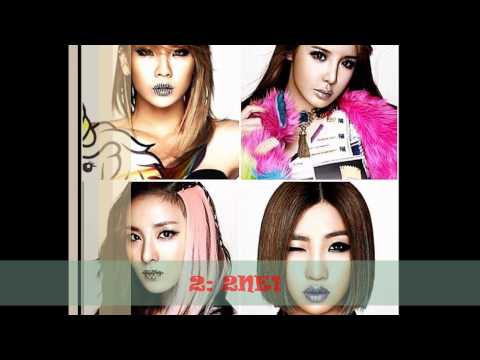MY TOP TEN KOREAN GIRL GROUP 2012