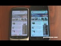 Nexus S (Android 2.3) vs Nexus One (Android 2.2)