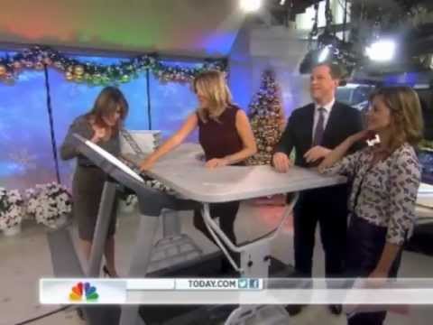TrekDesk Treadmill Desk Featured on the Today Show