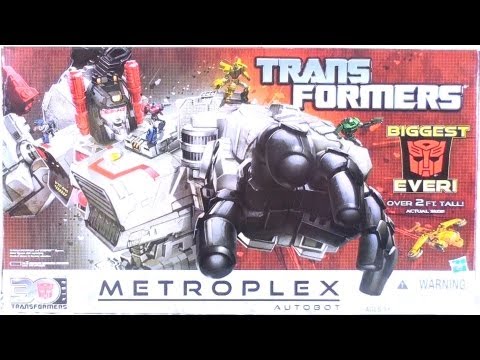 optibotimus - Video Review of the Transformers Generations: METROPLEX GET YOURS HERE AT BBTS!!! http://www.bigbadtoystore.com/bbts/product.aspx?product=HAS22897&mode=retai...