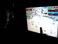 Tino Razo Plays Touchscreen Snowman Game Intensely