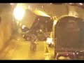 tunnel car truck crash tunnel car truck crash