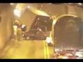 tunnel car truck crash