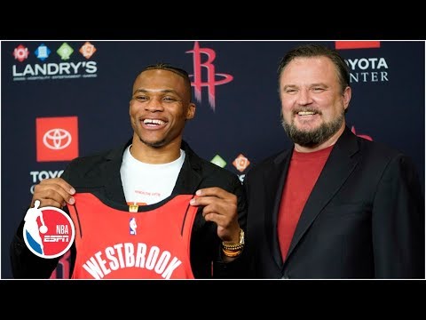 Video: 'I'm a nice guy' - Russell Westbrook’s Houston Rockets introduction | NBA on ESPN