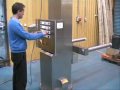 PALPharmaHoist IBC Lifter  POST HOIST with IBC  FORKS & Manual Slew