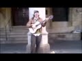 Gitarrenspieler am M�nsteraner Rathaus