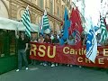 Protesta lavoratori Burgo di Chieti (parte 1)