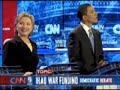 this is the latest in the obama smack down series.  this video includes the following smackdowns from the 2nd primary debate and also a recent spat with john mccain:

obama vs. edwards attacks on obama's recent iraq spending vote

obama vs. wolf blizter's stupidly frame english language question

obama vs. edwards critique of obama's healthcare plan

obama vs. mccain's critique of obama's recent iraq spending vote