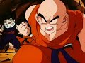 Sauzer vs. Krillin & Gohan Sauzer vs. Krillin & Gohan