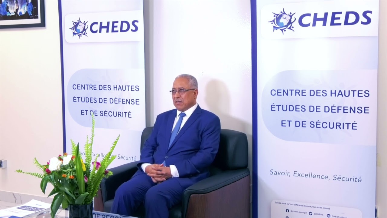 Visite du Directeur du Collège de Défense du G5 Sahel - Mauritanie au CHEDS