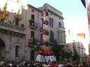 Castellers de Barcelona: 2d8f Terrassa 16/11/2008