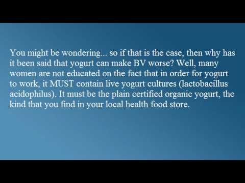 how to cure bv with yogurt