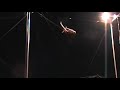 Alana - Trapeze 01-07-09 Single Reverse Knee Hang with Back End Split