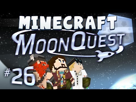 Minecraft Galacticraft - MoonQuest Episode 26 - Obsidian Pernus Land