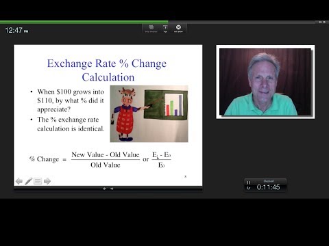 how to calculate exchange rate