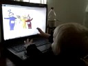 Wilma surfar på teletubbies Wilma surfar på teletubbies