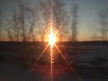 Empire Builder westbound - Sunrise Scenery Rugby Minot 2008-11-27