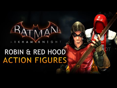 Batman: Arkham Knight - Robin and Red Hood Action Figures