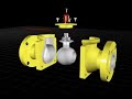 Ball Valve Assembly And Disassembly 3D Presentation