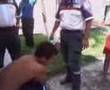 herido en la alberca