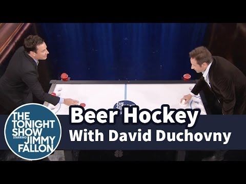 Beer Hockey with David Duchovny