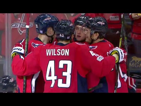 Video: Capitals' Vrana with a determined play set Eller's goal vs. Flames