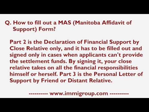 how to provide an affidavit