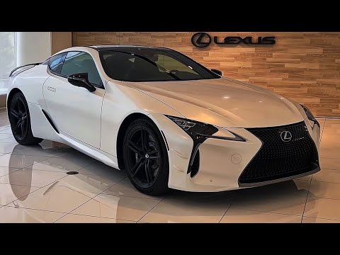 Lexus LC500 2024 V8 With a Very Blue Interior Powerful in Performance Luxuriously