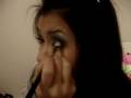 videos de pink and blue smokey look