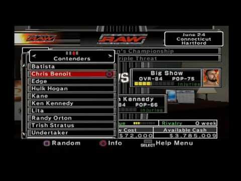 WWE Smackdown vs. Raw 2007 - GM Mode: EP.6 - Improvising