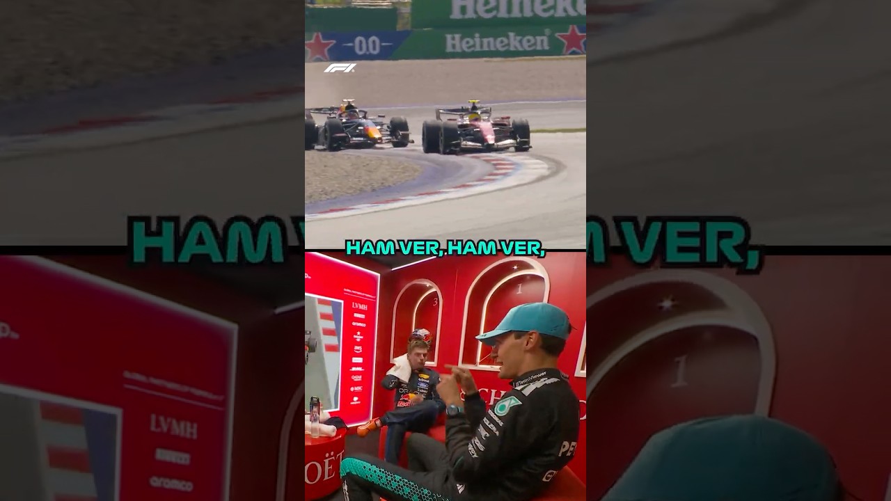 George LOVED That Max v Lewis Battle 🍿