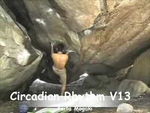 V13 - Circadian Rhythm V13 Poudre colorado Keita Mogaki FA David Graham.