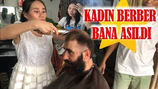 Vietnamda Kadın Berbere Traş + Masaj 1 $