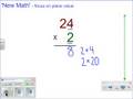 New Math Multiplication (One Digit by Two Digit)