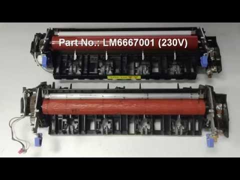 how to change fuser unit brother hl-6050