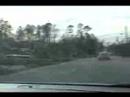Side shot of Sumter Regional Hospital damage
