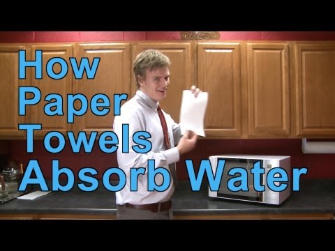 how to dissolve paper towels