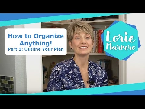 how to organize clutter