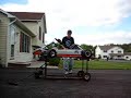 Starting the go-kart