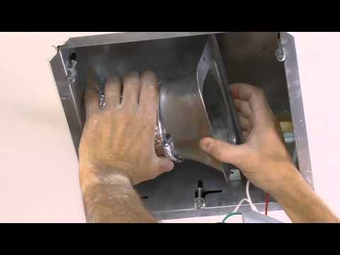 how to install nutone bathroom vent