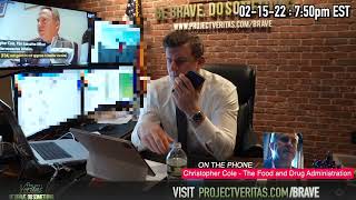 FDA Exec Christopher Cole responds to agency's official statement in interview with James O'Keefe