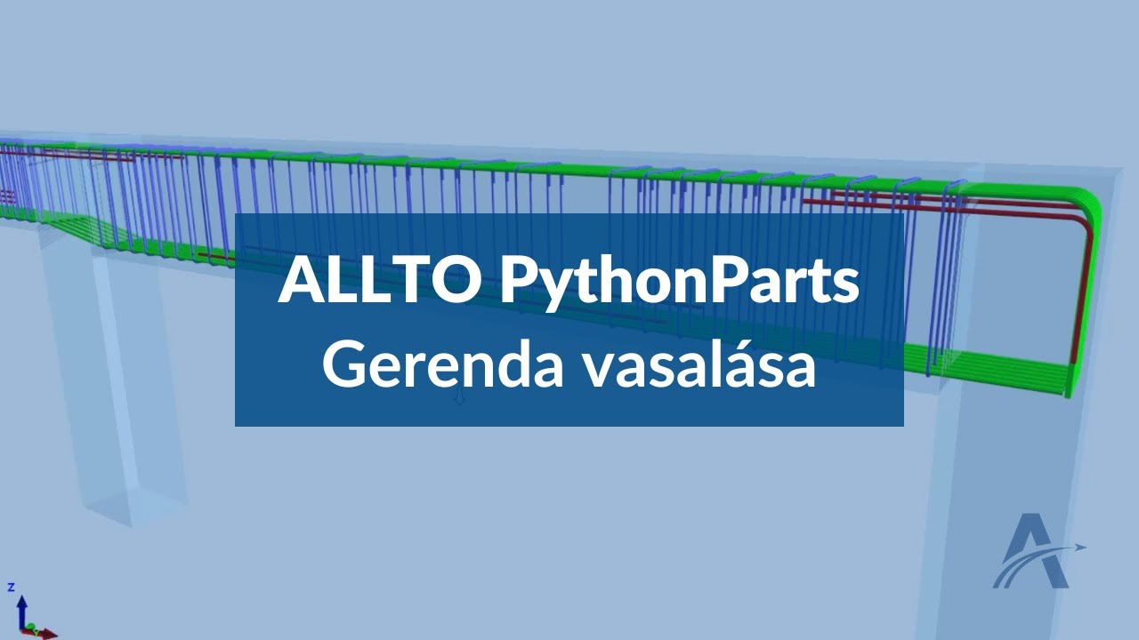 Gerenda vasalása | ALLTO PythonParts - Tangens Kft. - Hungarian Version