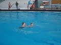 Swimming Lessons Diving off the Board