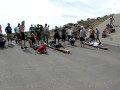 ditch slap 2009 Log Jam Dan Dengler Longboard paddle race on Worlds Biggest Longboards