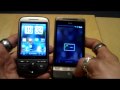 Opstarten HTC Hero VS HTC Tattoo
