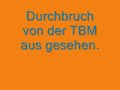 City-Tunnel-Leipzig - Durchbruch TBM Hauptbahnhof Ostr�hre