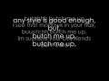 Butch Me Up - Hook Me Up Parody
