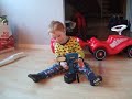 Gabriel finds out how to use the screw-driver...