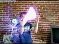 Light Saber with lighting and laser using Labvision