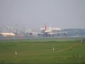 Takeoffs before the sunset by two B747-400s - ?????????? ?N673US/N116UA? Takeoffs before the sunset by two B747-400s - ?????????? ?N673US/N116UA?